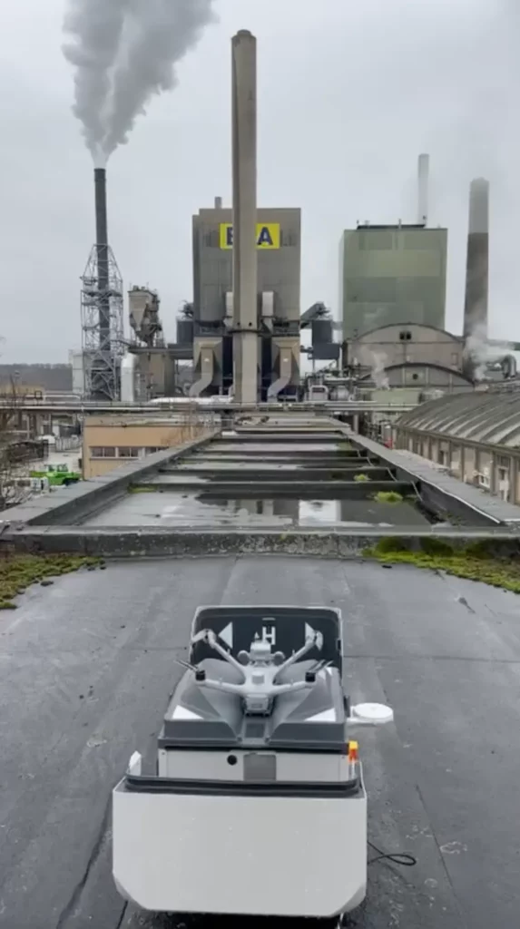 démonstration drone automatisé